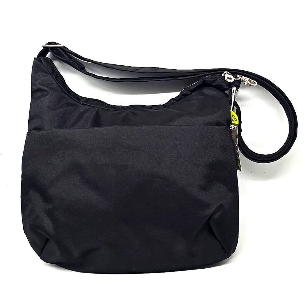 Travelon Crossbody Bag Black Color Nylon Anti-Theft Women's Purse - Picture 4 of 12
